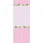 Панель ПВХ Добор 1шт. Яблоневый цвет розовый 2700*250*8мм