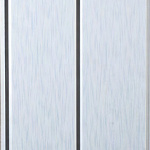 Панель ПВХ Вагонка 2-х секц.Штрих голубой 3000*200*8мм