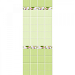Панель ПВХ Добор 1шт. Яблоневый цвет зеленый 2700*250*8мм