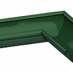 Угол желоба внутренний  90° МП зелёный RAL 6005