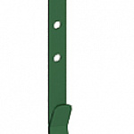 Крюк длинный желоба МП зелёный RAL 6005
